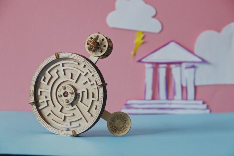 Конструктор из дерева «Клубок Ариадны», UNIWOOD — картинка 5