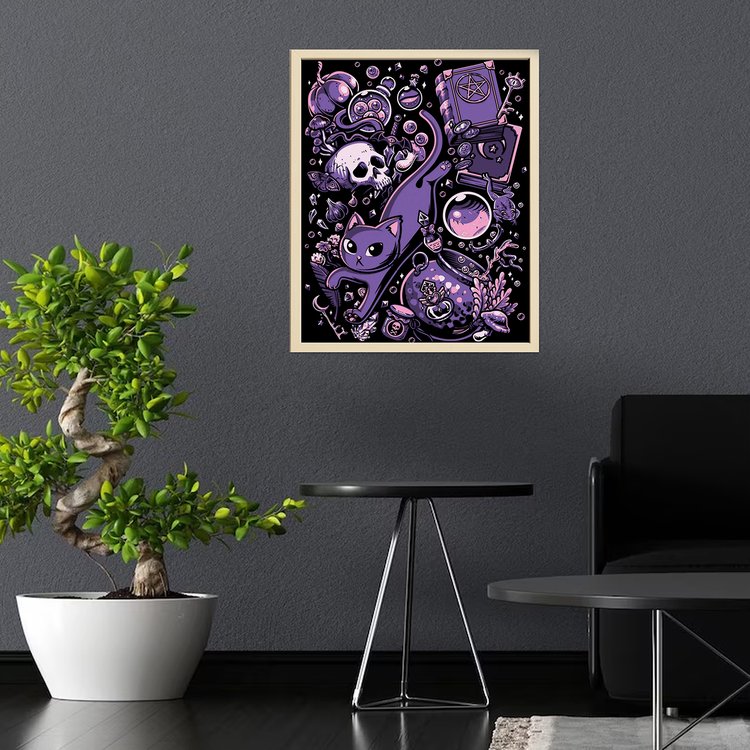 Картина по номерам «Ведьмины вещицы» — картинка 4