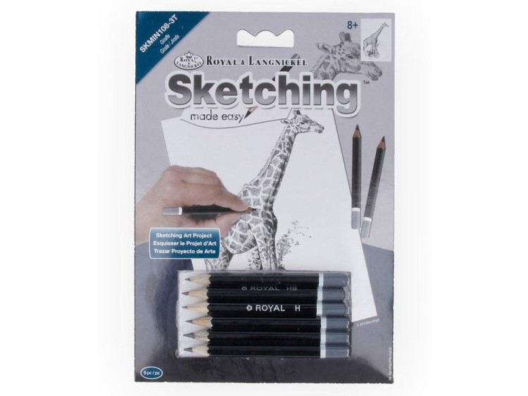 Набор для скетчинга «Жираф» — картинка 2