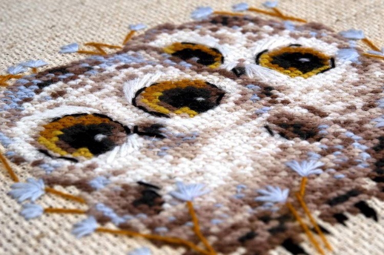 Набор для вышивания «Маленькие совята» — картинка 4