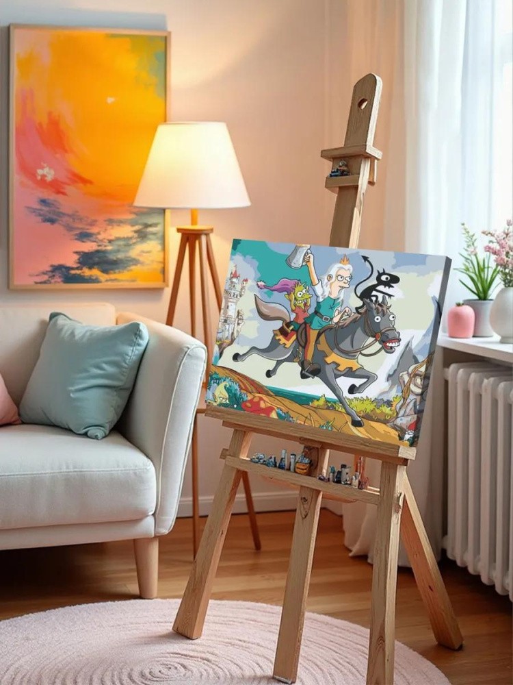 Картина по номерам «Разочарование: Навстречу приключениям» — картинка 9