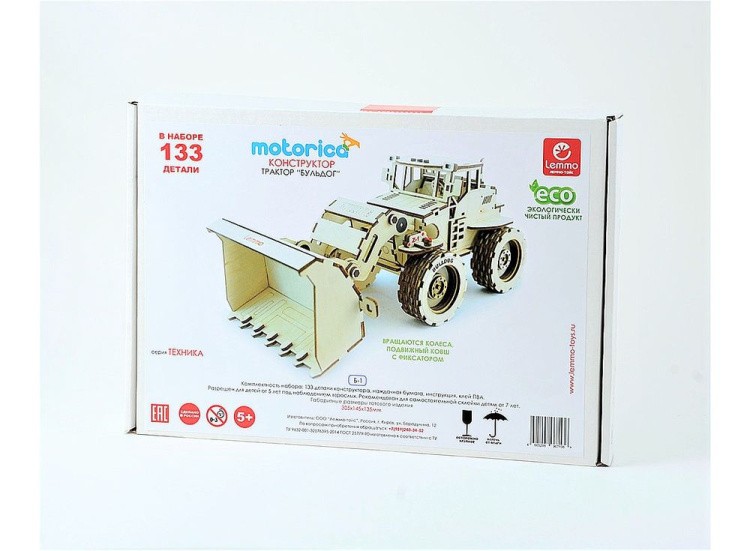 Конструктор «Трактор Бульдог» — картинка 4