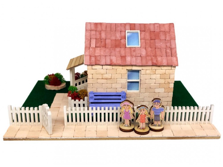 Конструктор из кирпичиков «Дачный домик» — картинка 2