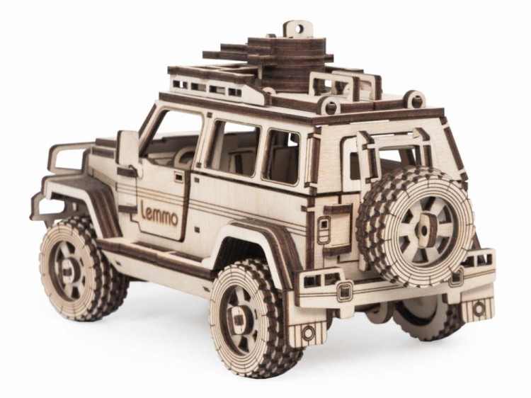 Конструктор из дерева «Внедорожник Булат», Lemmo — картинка 5
