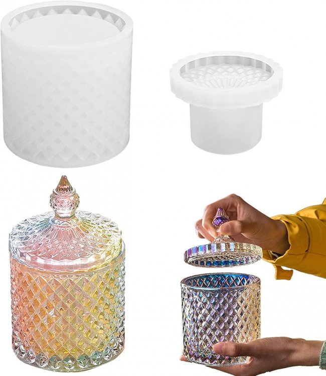 Силиконовый молд - Шкатулка №3, 14x9 см — картинка 7