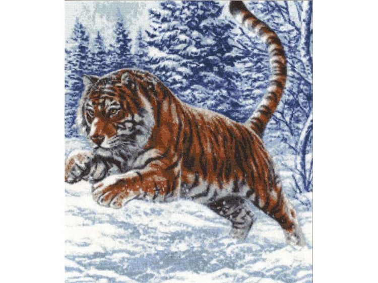Набор для вышивания «Прыжок тигра»