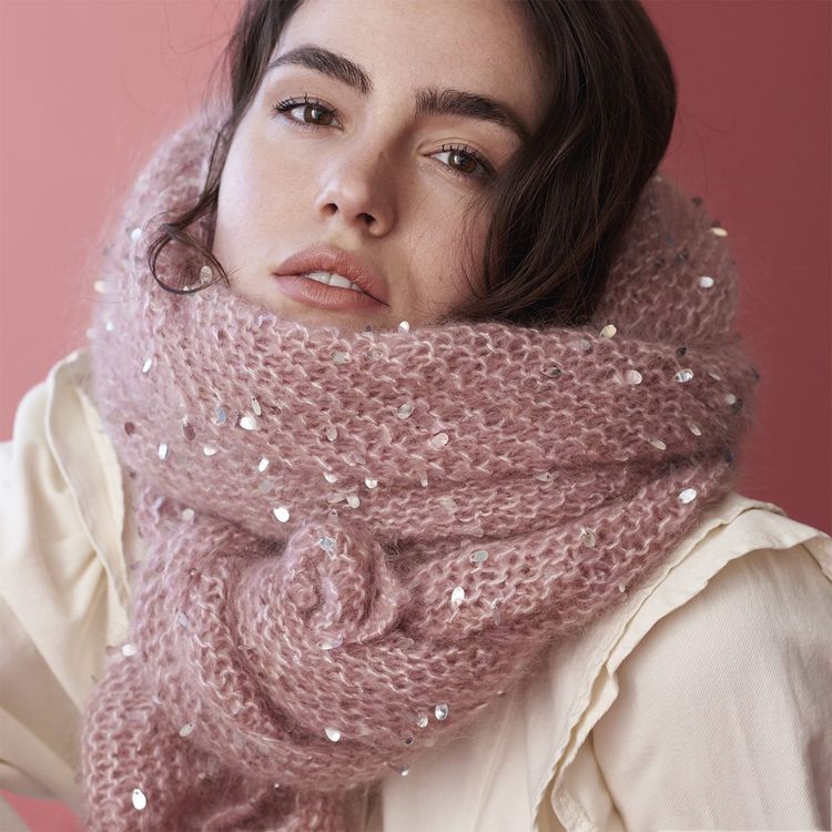 Пряжа Katia CASIOPEA (058), темное золото меланж, 5 шт. по 50 г — картинка 2