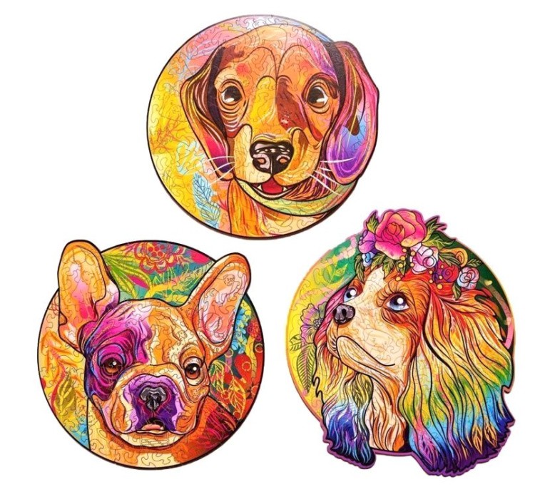 Деревянный пазл Wood Trick «Щенок Белла (Кинг Чарльз)» — картинка 7