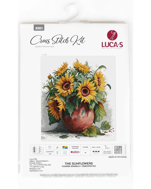 Набор для вышивания «Подсолнухи» — картинка 7