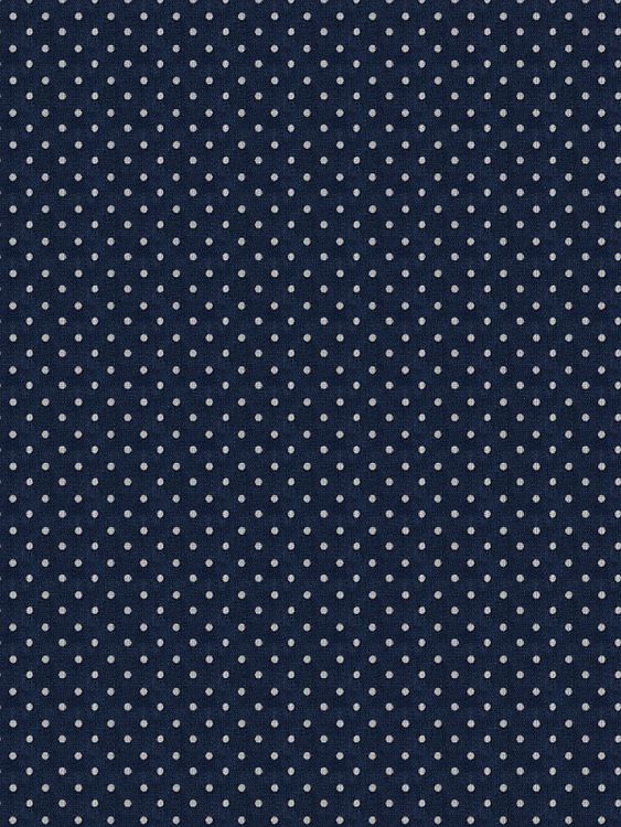 Ткань лен, 140 г/м², 30% лен, 70% хлопок, 3 м, ширина 150 см, цвет: синий, принт, TBY — картинка 5