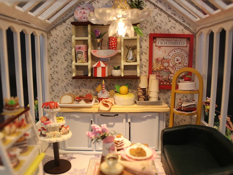 Набор для создания миниатюры (румбокс) «Кондитерская» — картинка 7