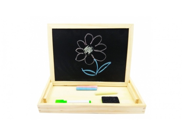 Двусторонняя магнитная доска с подставкой и магнитами «Ферма» — картинка 2