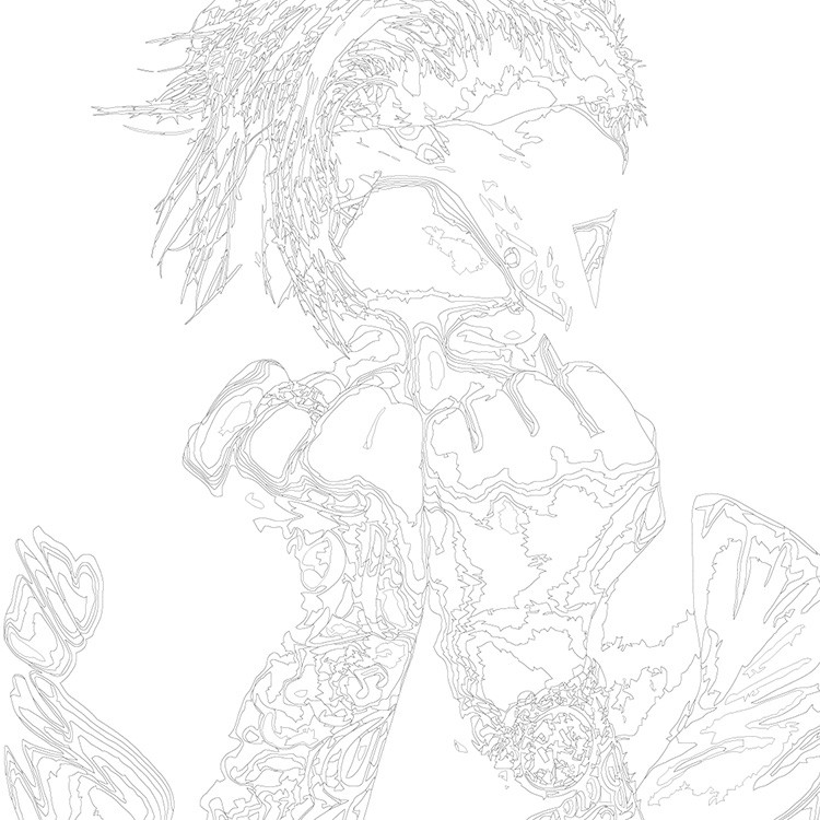 Картина по номерам «Егор Крид: альбом 58, обложка 40x40» — картинка 3