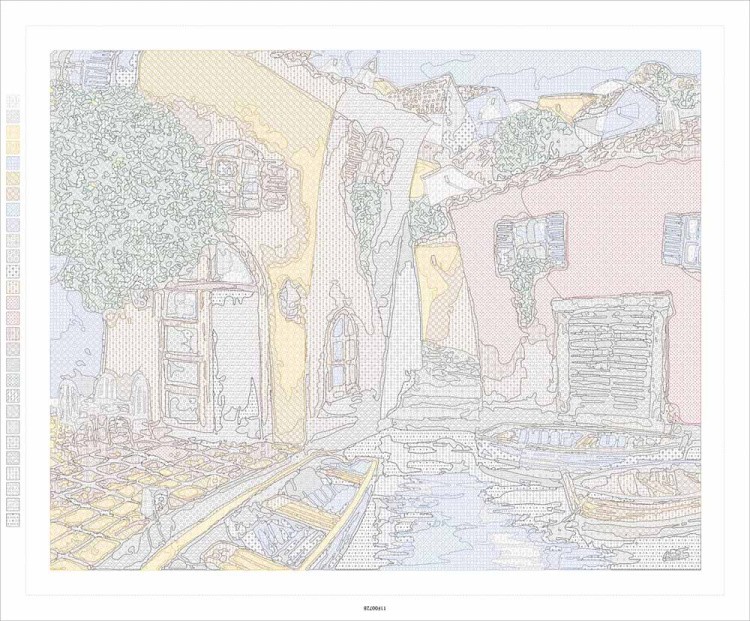 Картина по номерам «Улочки Венеции» — картинка 4