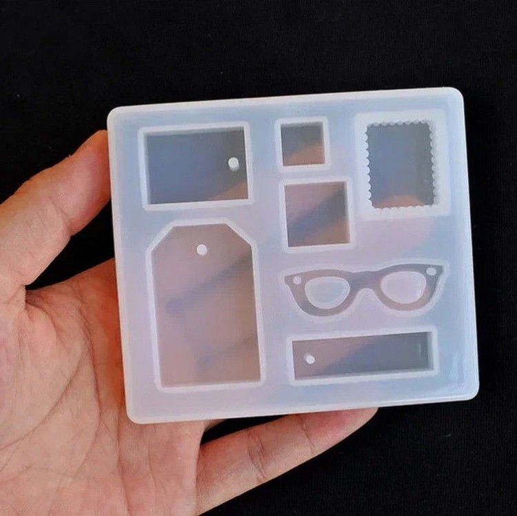 Силиконовый молд для кулонов, 9x8см — картинка 3