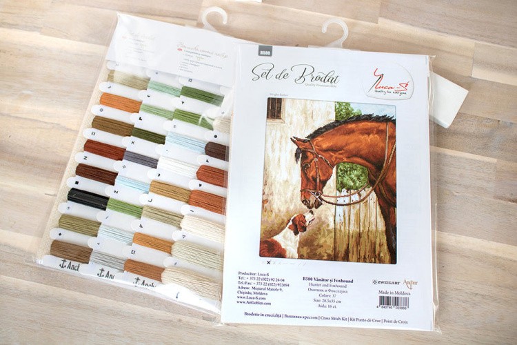 Набор для вышивания «Охотник и Фоксхаунд» — картинка 4