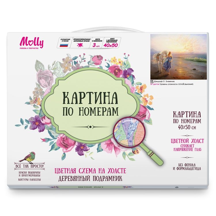 Картина по номерам «Дандорф О. Знамение» — картинка 2