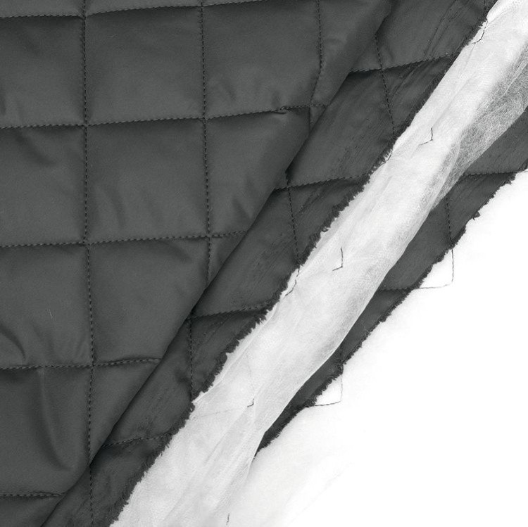 Ткань стежка ниточная Dewspo, ромб 5,5 см, 5 м x 150 см, 230 г/м², цвет: серый, TBY — картинка 4