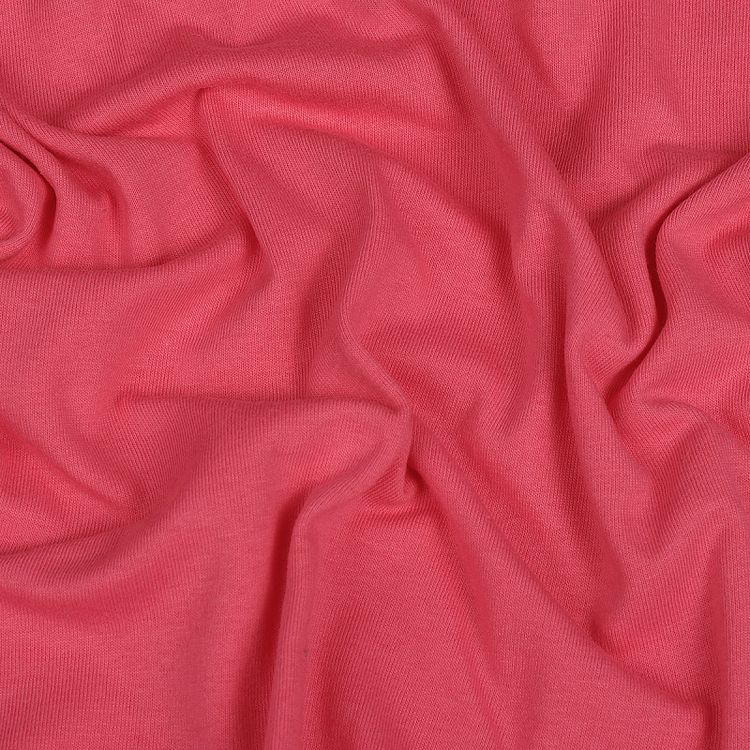 Ткань трикотаж Кулирка, 10 м x 200 см, 145 г/м², цвет: фуксия, TBY — картинка 2