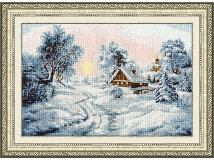 Набор для вышивания «Зимнее утро» — картинка 2