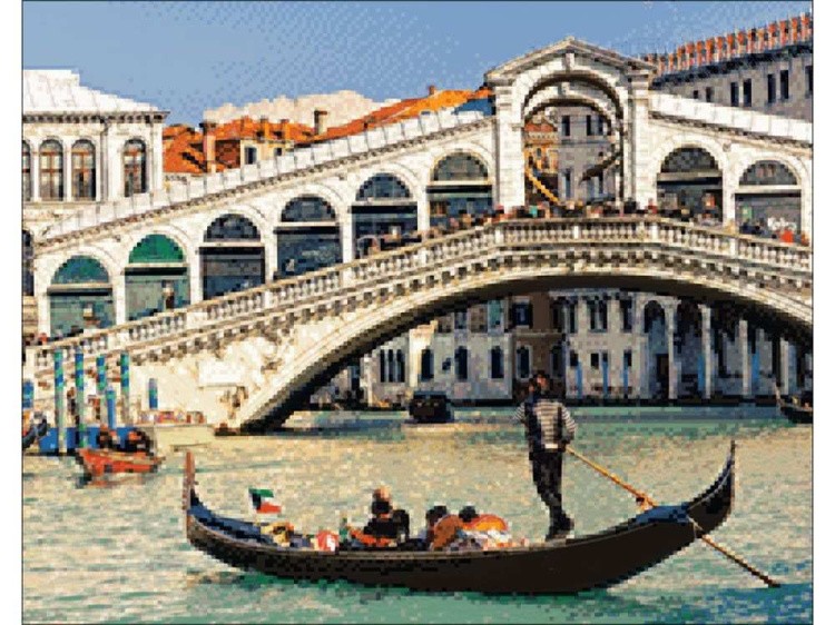 Алмазная вышивка «Мост Риальто» — картинка 2