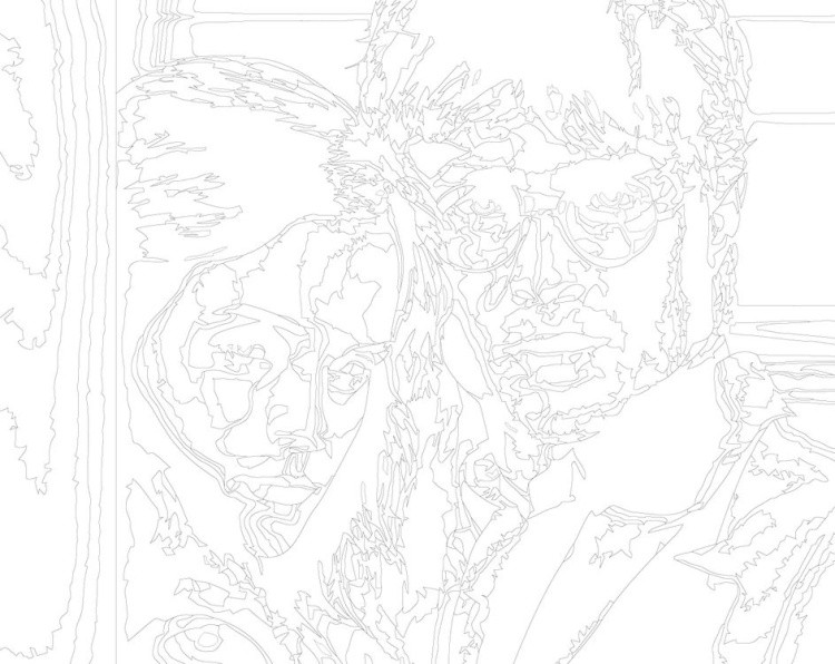 Картина по номерам «Гарри Поттер и Гермиона» — картинка 3