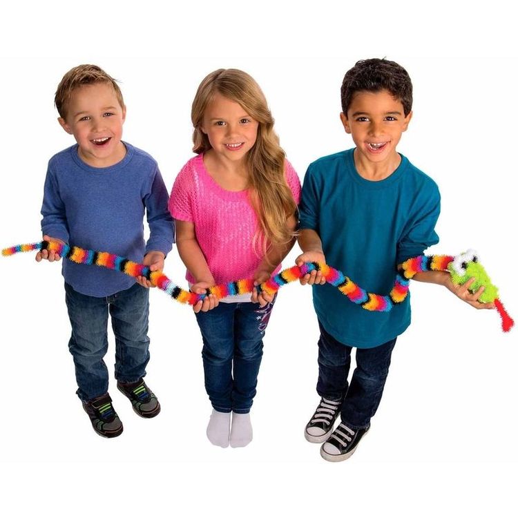 Конструктор-липучка Вязкий Пушистый шарик (Bunchems) 600 деталей — картинка 5