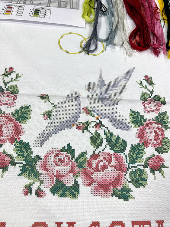 Набор для вышивания «Рушник 1,5 м для вышивки крестом» — картинка 7
