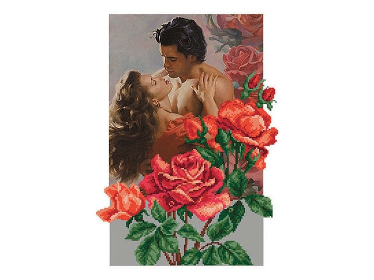 Набор вышивки бисером «Розы любви»