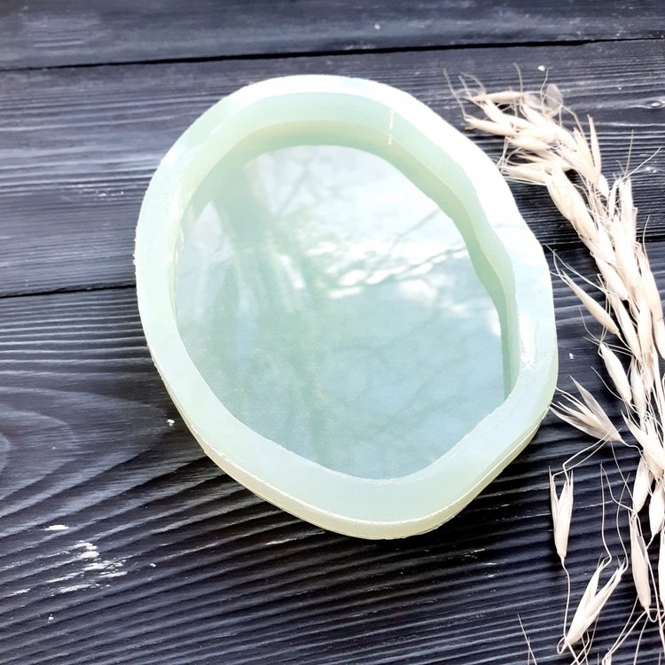 Жеода овальная, модель №4 - Силиконовый молд MyMold — картинка 3