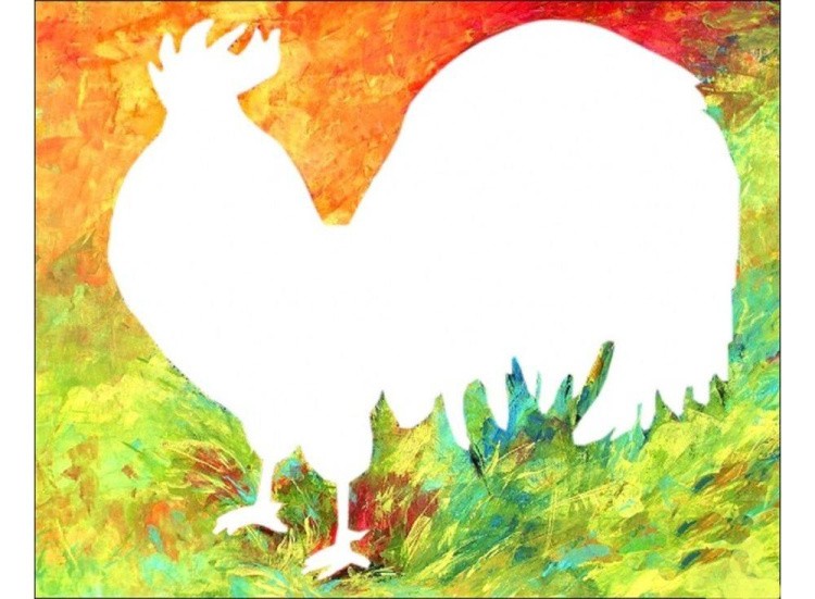 Алмазная вышивка «Петух-красавец» — картинка 2