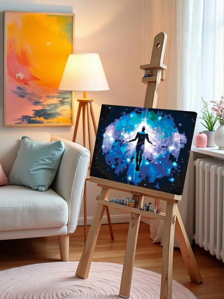 Картина по номерам «Дитя Вселенной» — картинка 9