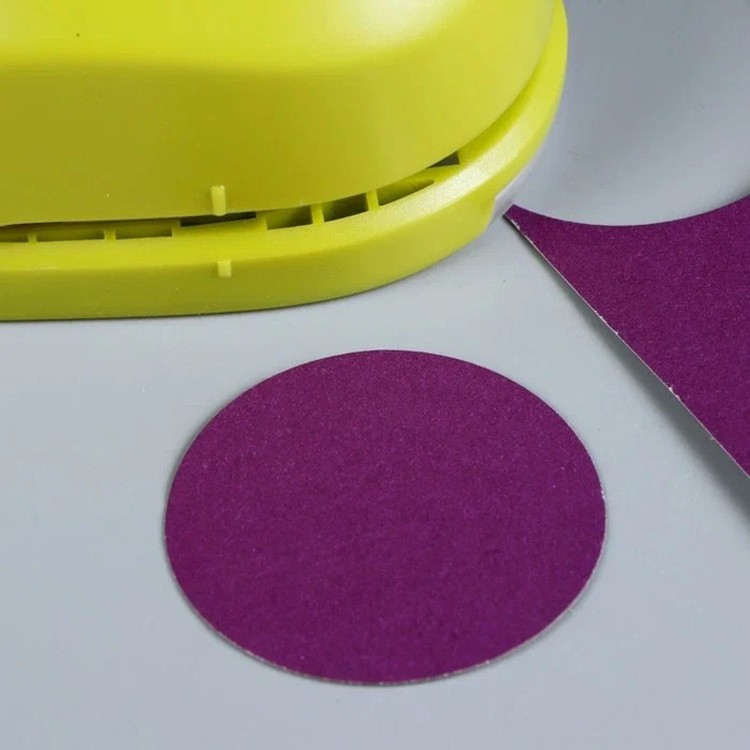 Фигурный дырокол «Круг», 1,6 см, Mr.Painter — картинка 4