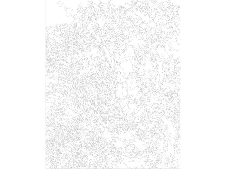 Картина по номерам «Хитрая лиса» — картинка 3