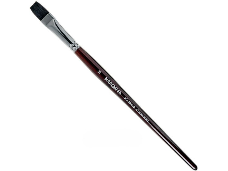 Кисть синтетическая «Осень» плоская №4 — картинка 2