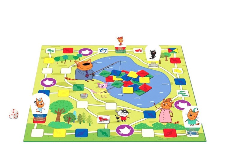 Настольная игра «Три кота. Рыболовы.», Звезда — картинка 2