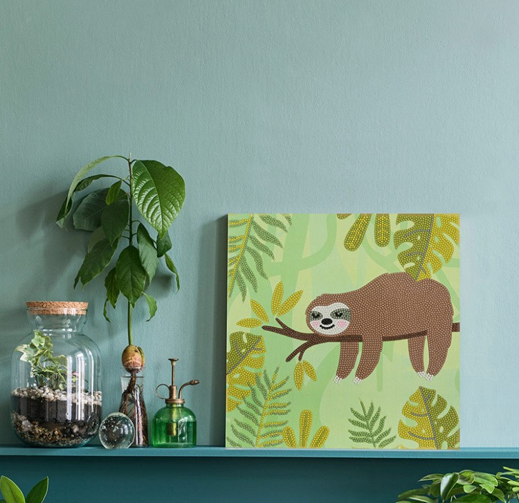 Алмазная вышивка «Постер. Ленивец» — картинка 4