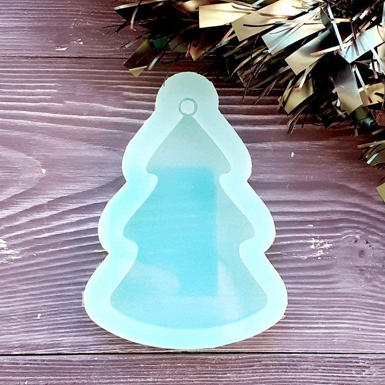 Ёлочка, модель №28 - Силиконовый молд MyMold — картинка 2