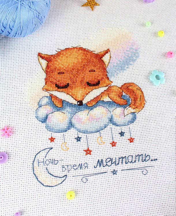 Набор для вышивания «Ночь - время мечтать…» — картинка 4