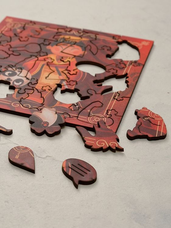 Интерактивные деревянные пазлы Mr.Puzz «Китайский Император» — картинка 3