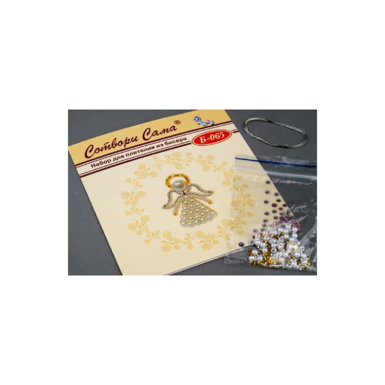 Набор для бисероплетения «Игрушка Ангелочек» — картинка 3