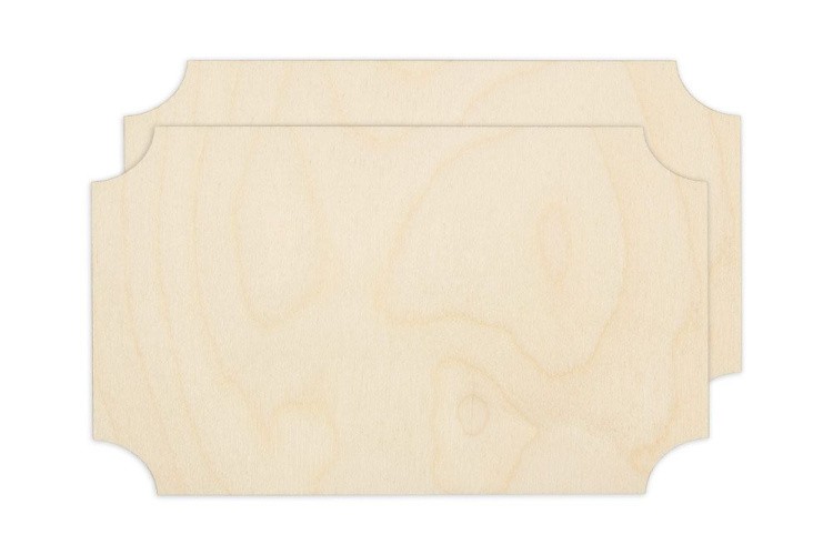 Заготовка для декорирования Mr. Carving «Панно», 20 x 12 см, 2 шт. — картинка 2