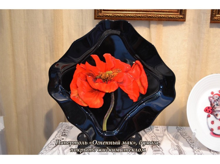 Папертоль «Огненный мак» — картинка 4