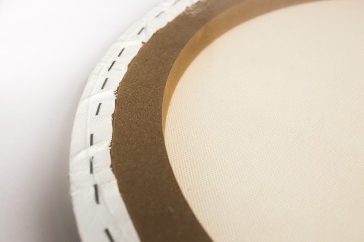 Холст на подрамнике овальный Малевичъ, хлопок 380 г, 20x30 см — картинка 3