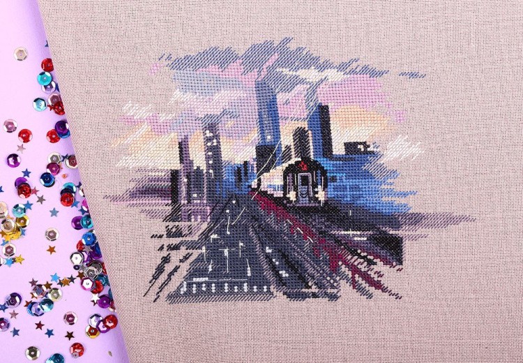 Набор для вышивания «Метро Нью-Йорка» — картинка 3