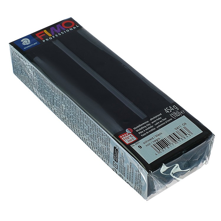 FIMO Professional, цвет: 9 черный, 454 г — картинка 3