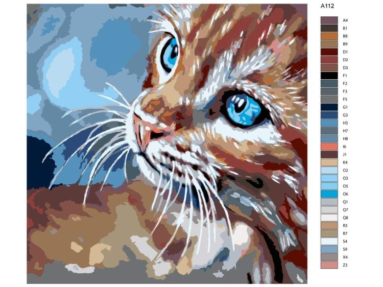 Картина по номерам «Любопытство» — картинка 2