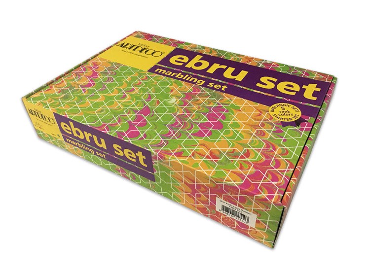 Набор для эбру 5 цветов, ArtDeco — картинка 2