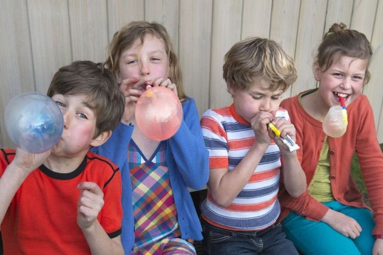 Набор для создания нелопающихся пузырей «Шалтай-Болтай» пузыри синие — картинка 6