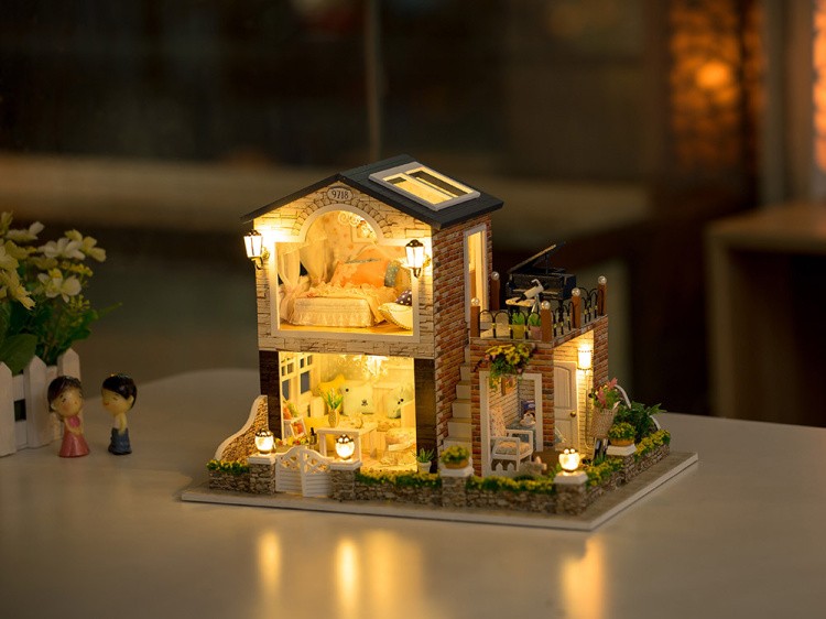 Набор для создания миниатюры (румбокс) «Сountry Village» — картинка 3